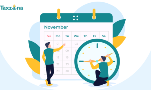 Due Date Calendar for the Month of November, 2022