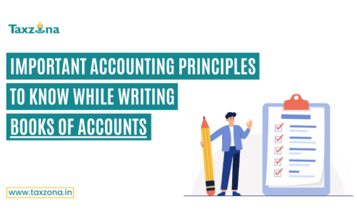 Important Accounting Principles to know while writing Books of Accounts